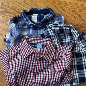 12mo Long Sleeve Button Down Bundle